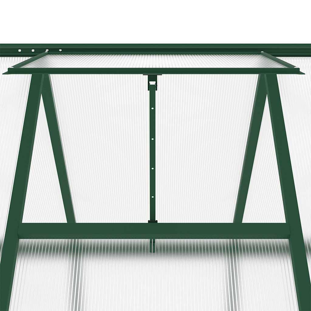 Telaio Serra con Base Verde 224x169x195 cm in Alluminio