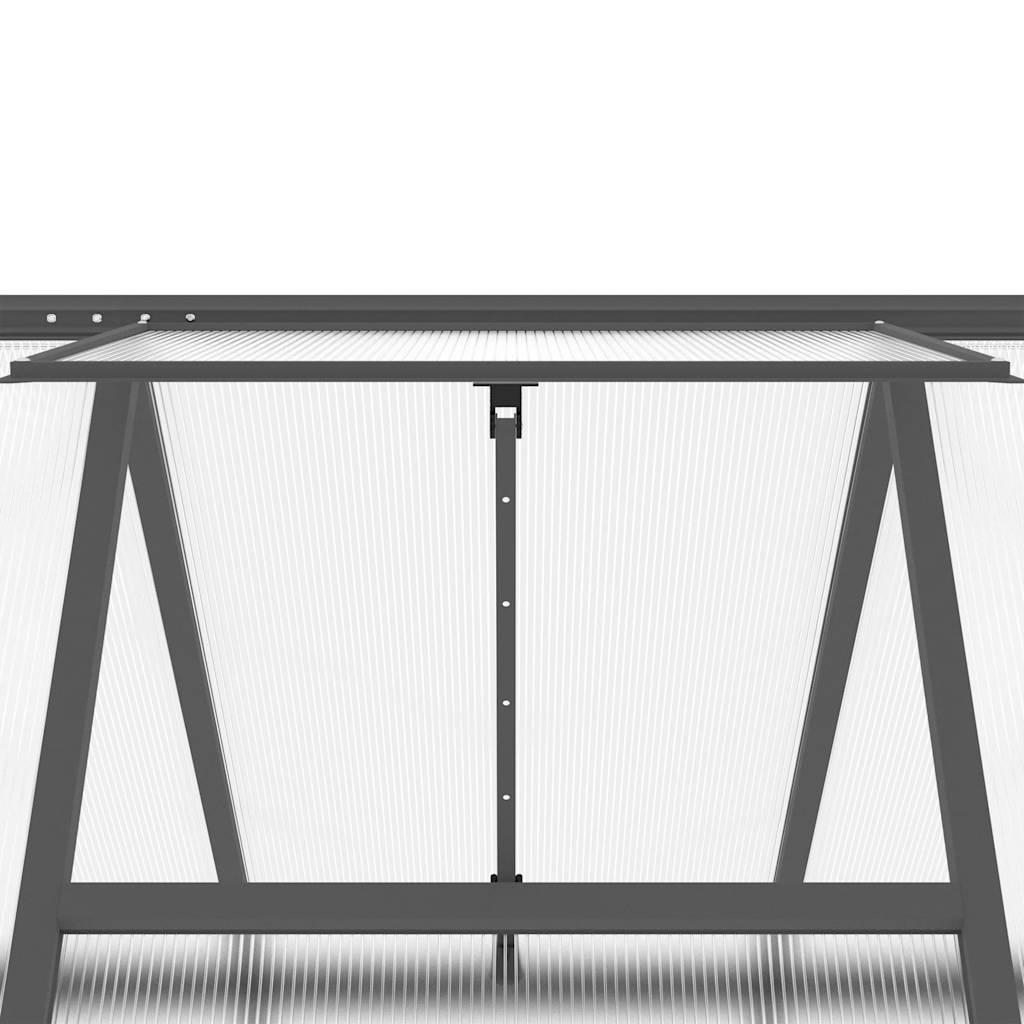 Telaio Serra con Base Antracite 224x169x195 cm in Alluminio