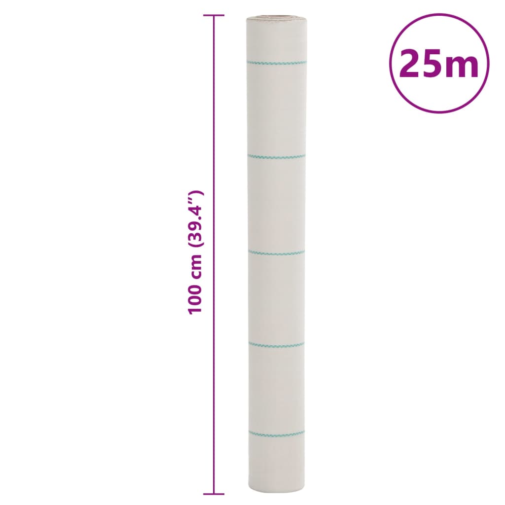 Membrana Antierbacce Bianca 1x25 m in PP