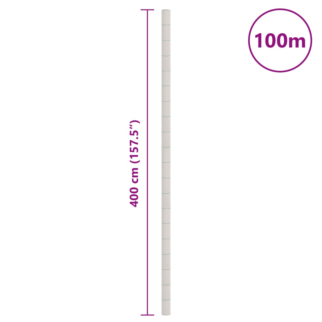 Membrana Antierbacce Bianca 4x100 m in PP