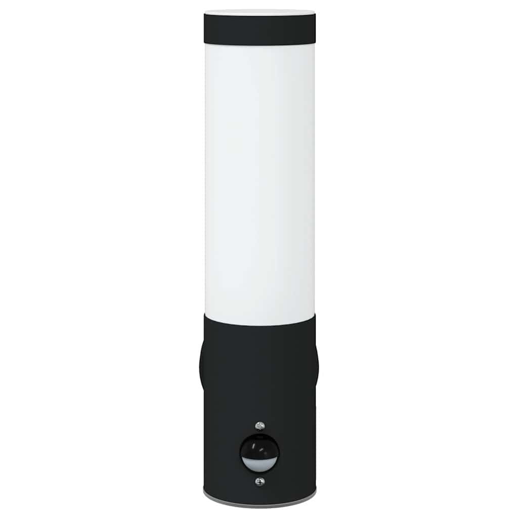 Lampada da Parete Esterna 2 pz Nero 12 x 8,5 x 29 cm