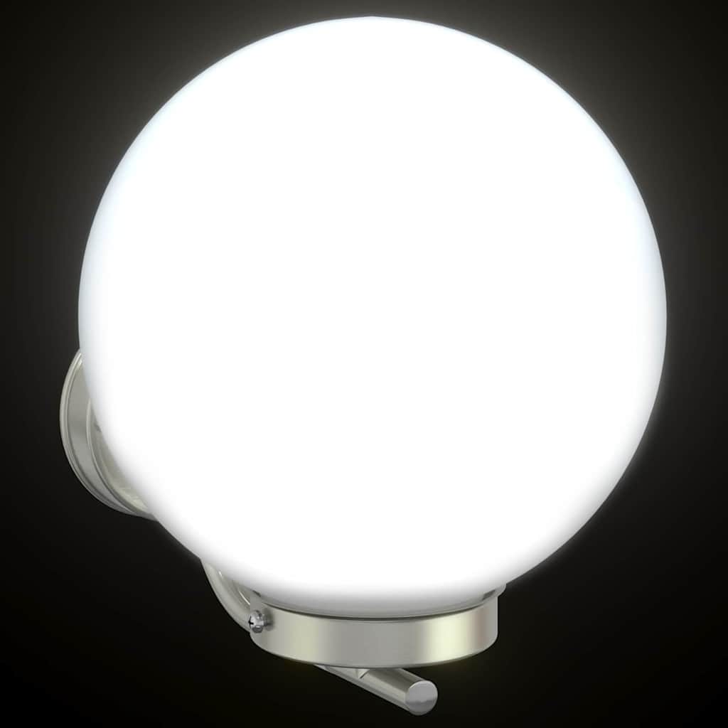 Lampada da Parete Esterna Argento 29 x 25 x 33 cm