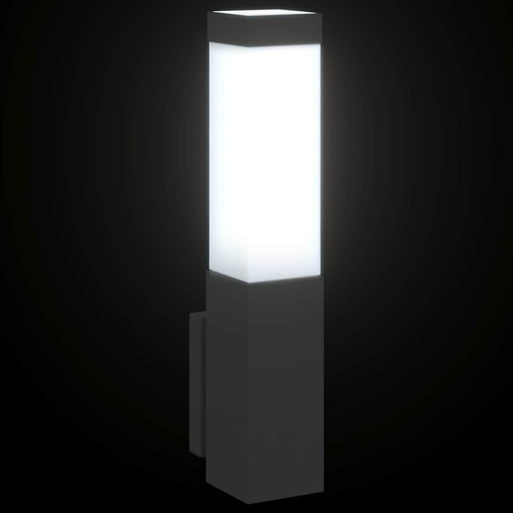 Lampada da Parete Esterna Nero 10.5 x 6 x 33 cm
