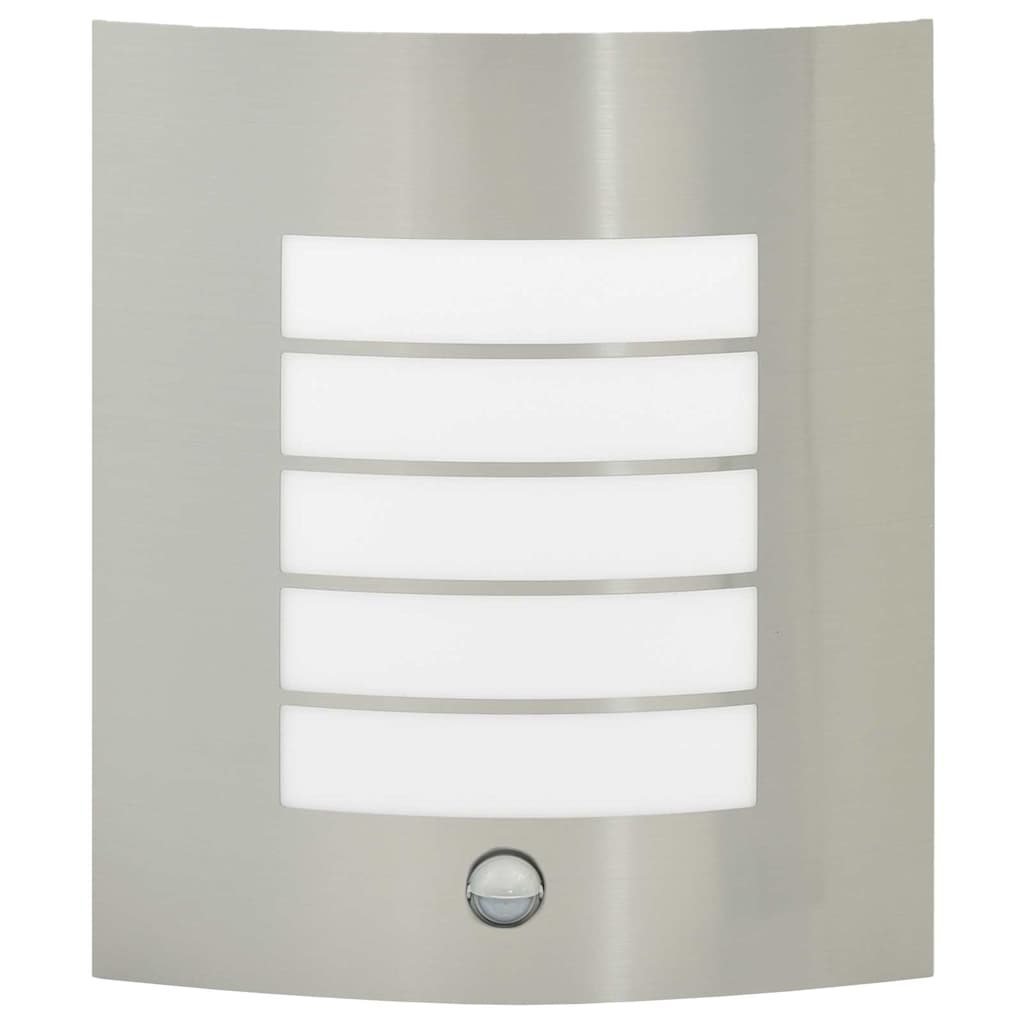 Lampada da Parete Esterna Argento 23,5 x 9 x 26 cm