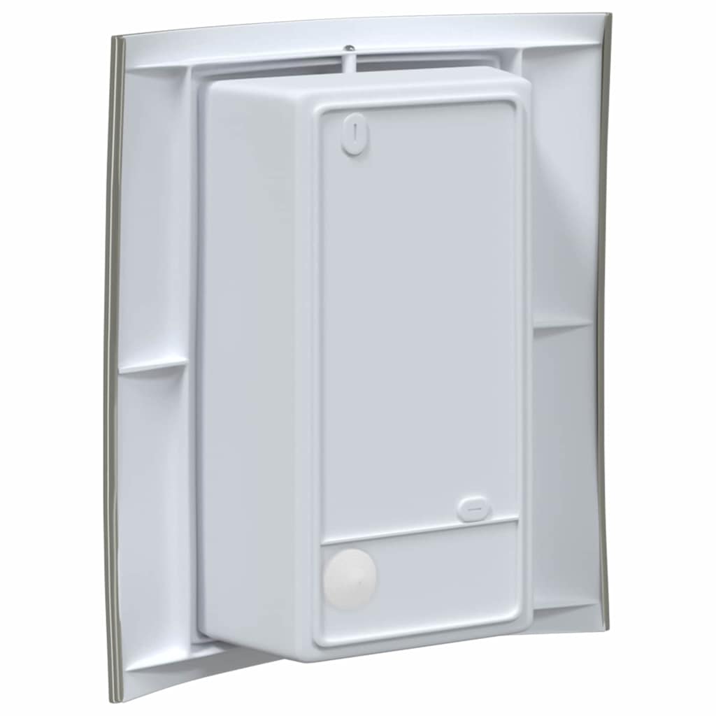 Lampada da Parete Esterna 2 pz Argento 23,5 x 9 x 26 cm