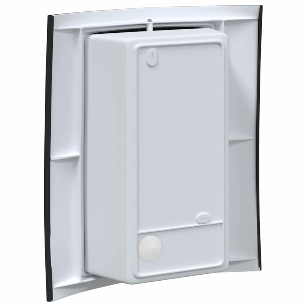 Lampada da Parete Esterna 2 pz Nero 23,5 x 9 x 26 cm