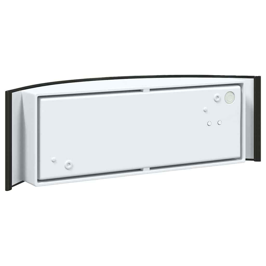 Lampada da Parete Esterna 2 pz Nero 32 x 10 x 10 cm