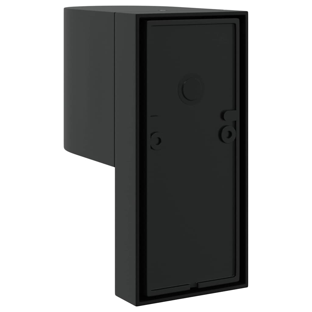 Lampada da Parete Esterna Nero 12 x 7 x 15 cm