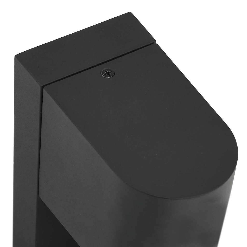 Lampada da Parete Esterna Nero 12 x 7 x 15 cm