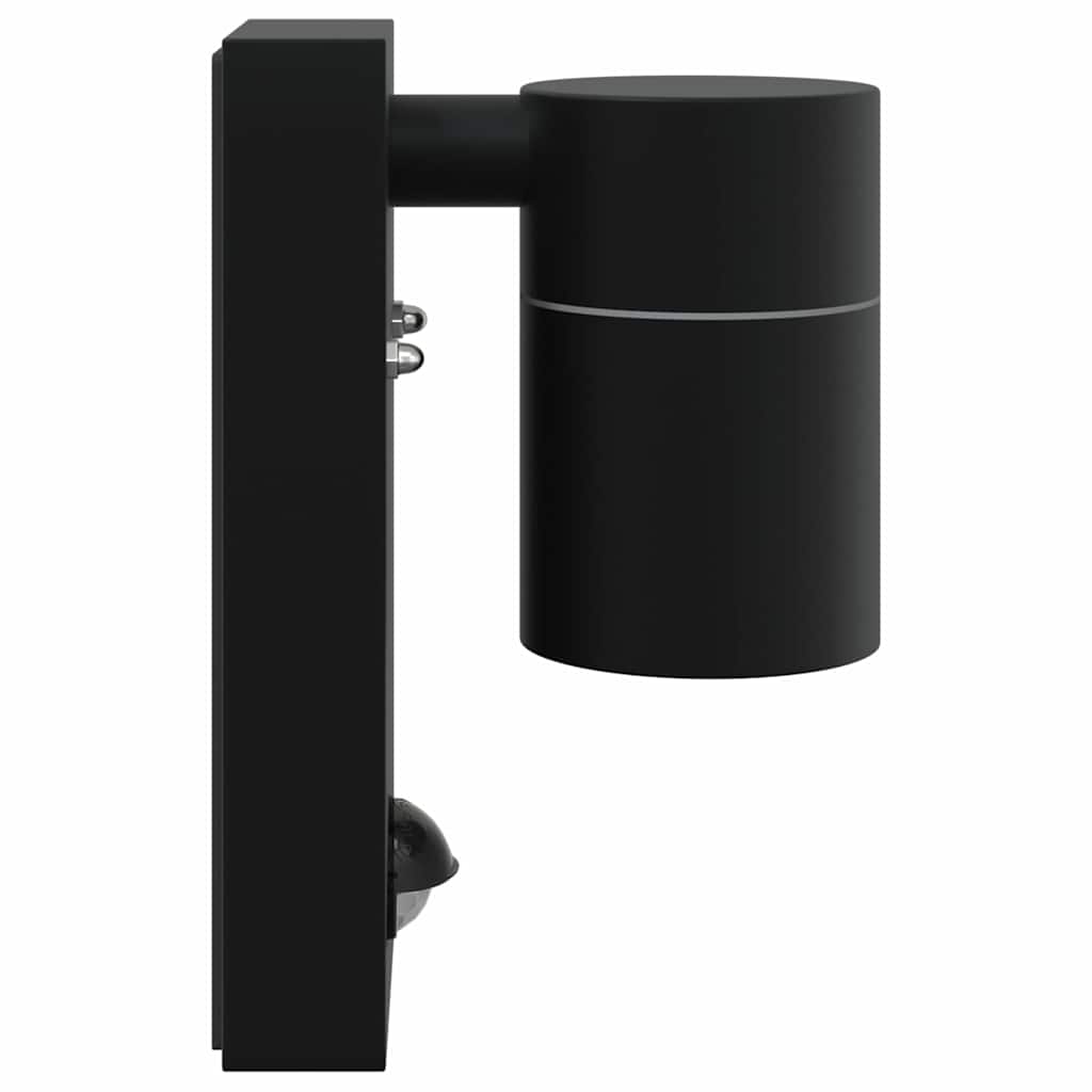 Lampada da Parete Esterna Nero 6,5 x 10,5 x 16 cm