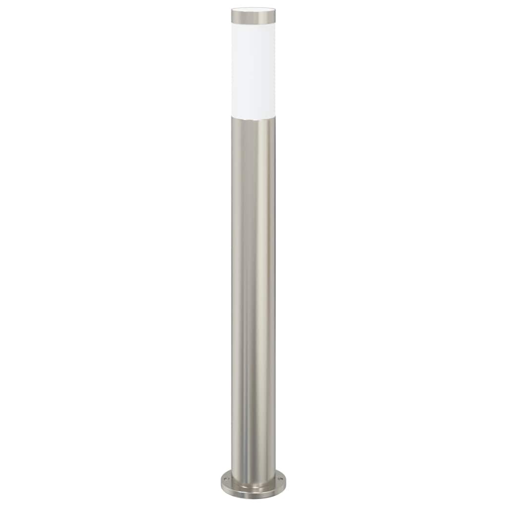 Lampada a paletto 80 cm in Acciaio Inox IP44