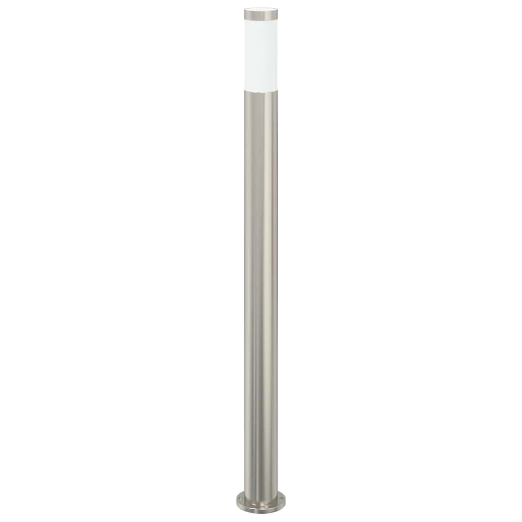 Lampada a paletto 110 cm in Acciaio Inox IP44