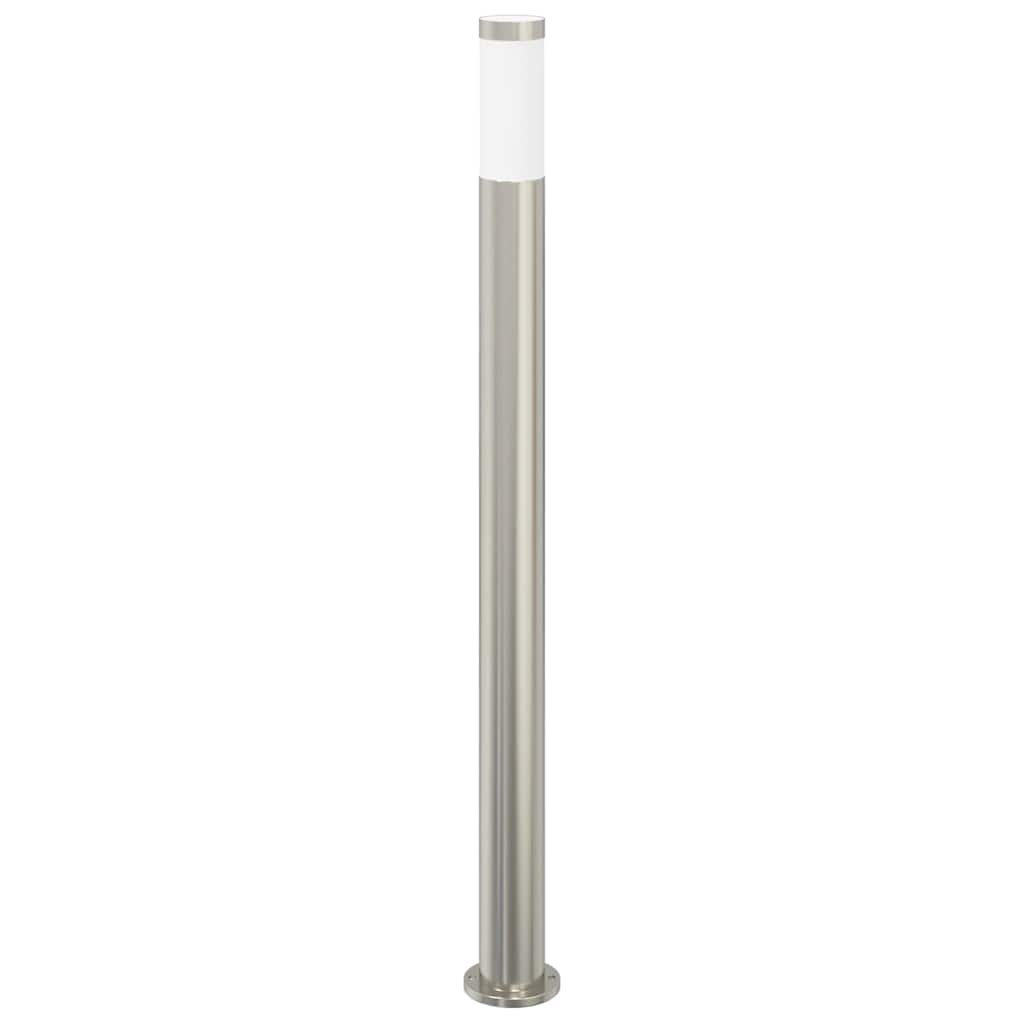 Lampada a paletto 110 cm in Acciaio Inox IP44