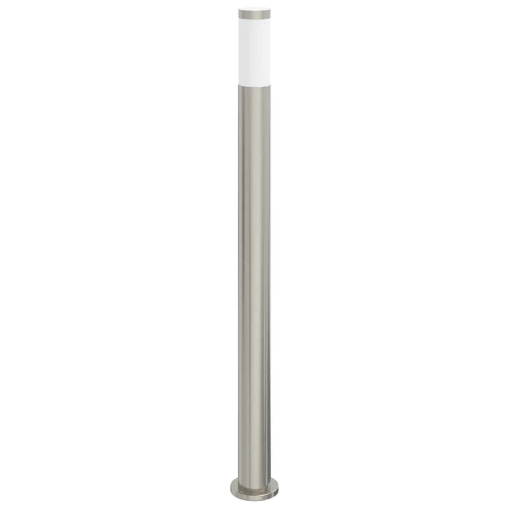 Lampada a paletto con sensore 110 cm Acciaio Inox IP44