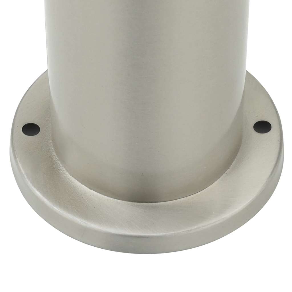 Lampada a paletto con presa elettrica 110 cm Acciaio Inox IP44