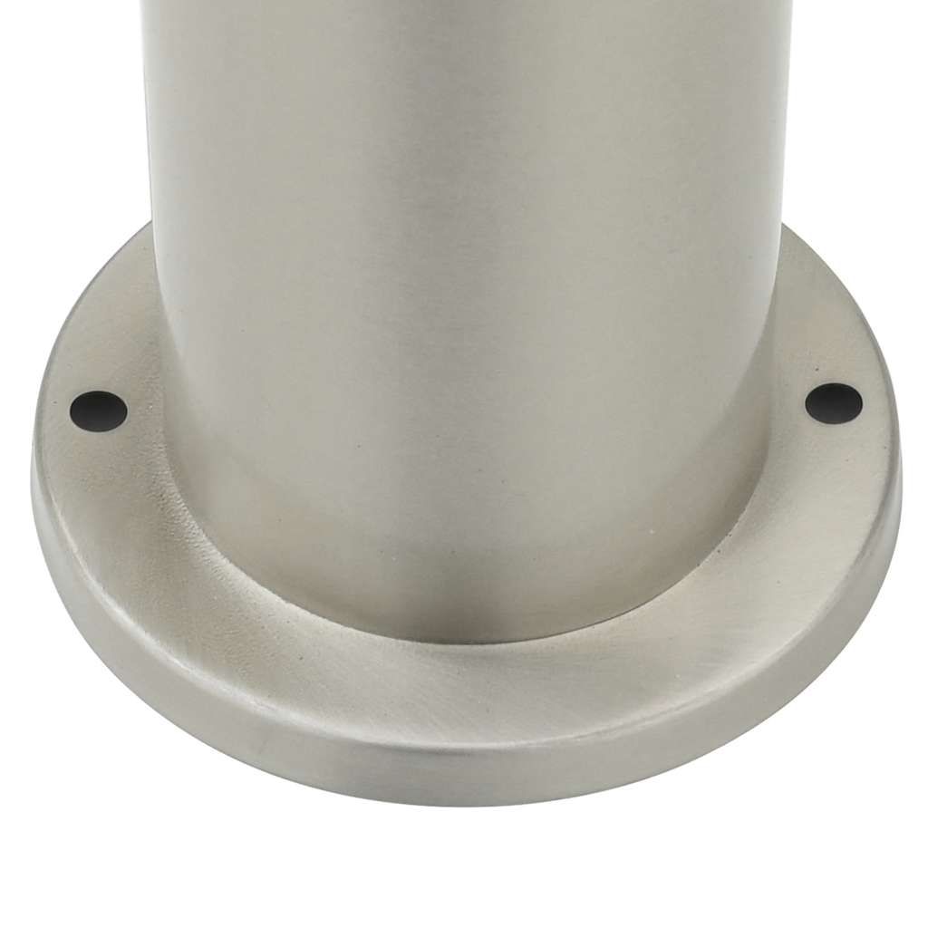 Lampada a paletto con sensore e presa 80 cm Acciaio Inox IP44