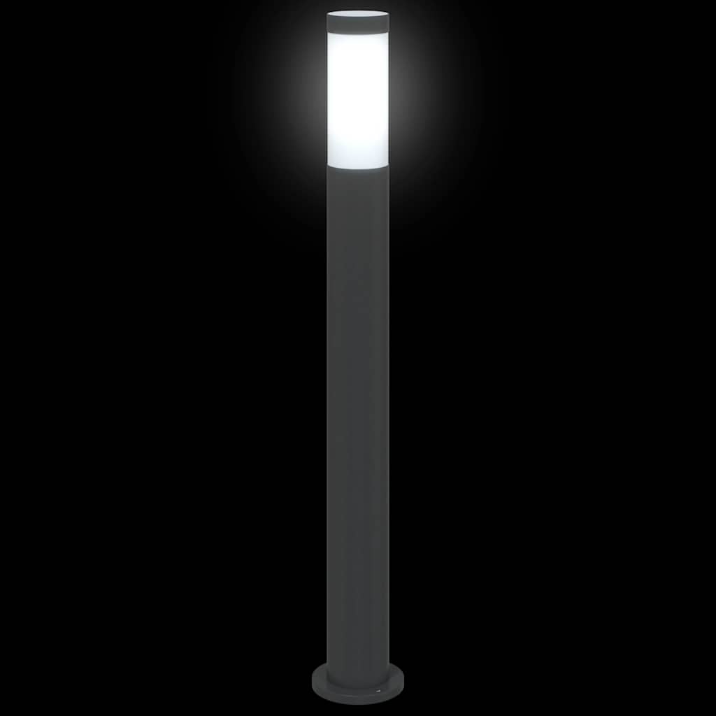 Lampada a paletto 80 cm in Acciaio Inox IP44