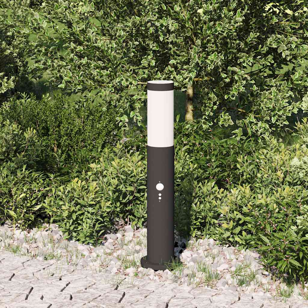 Lampada a paletto con sensore 50 cm Acciaio Inox IP44