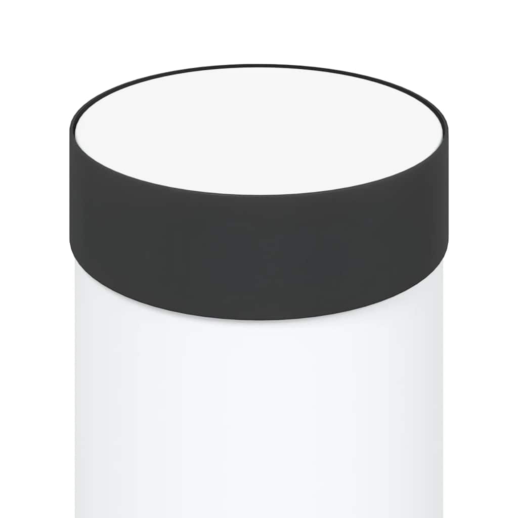 Lampioni a colonnina con presa elettrica 3 pz 110 cm Acciaio Inox IP44
