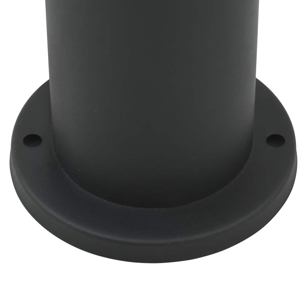 Lampada a paletto con sensore e presa 110 cm Acciaio Inox IP44
