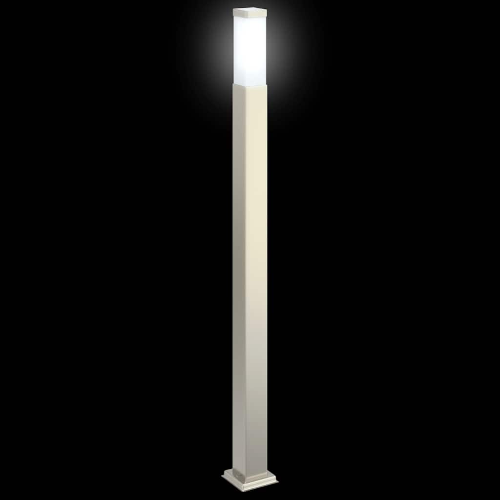 Lampada a paletto 110 cm in Acciaio Inox IP44