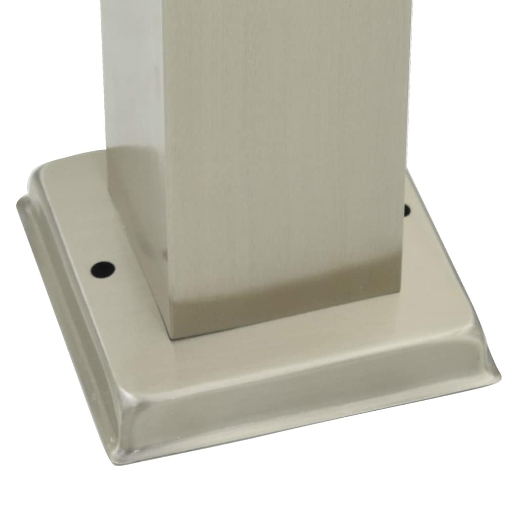 Lampada a paletto 110 cm in Acciaio Inox IP44