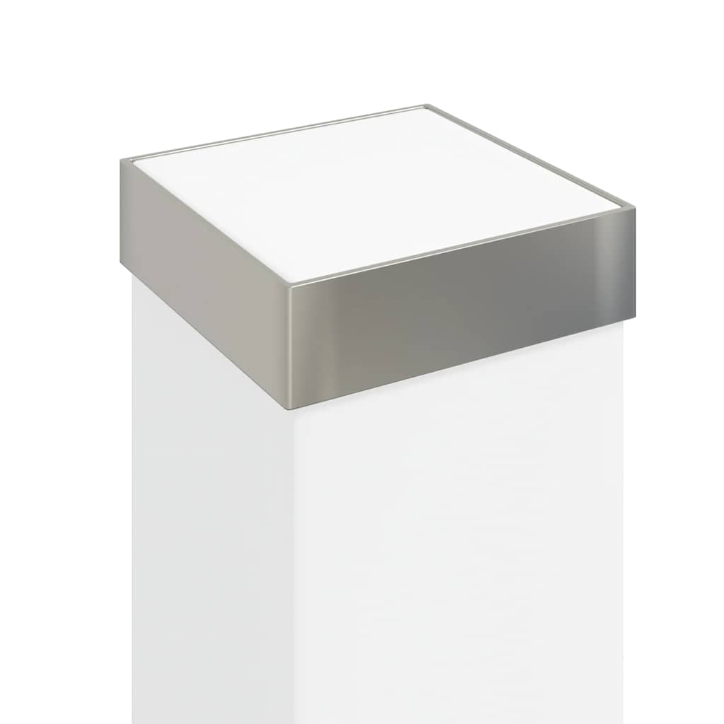 Lampioni a palo 3 pz 110 cm Acciaio Inox IP44