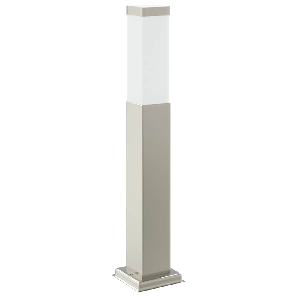 Lampada a paletto con sensore 50 cm Acciaio Inox IP44