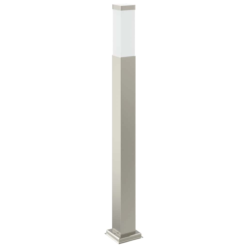 Lampada a paletto con sensore 80 cm Acciaio Inox IP44