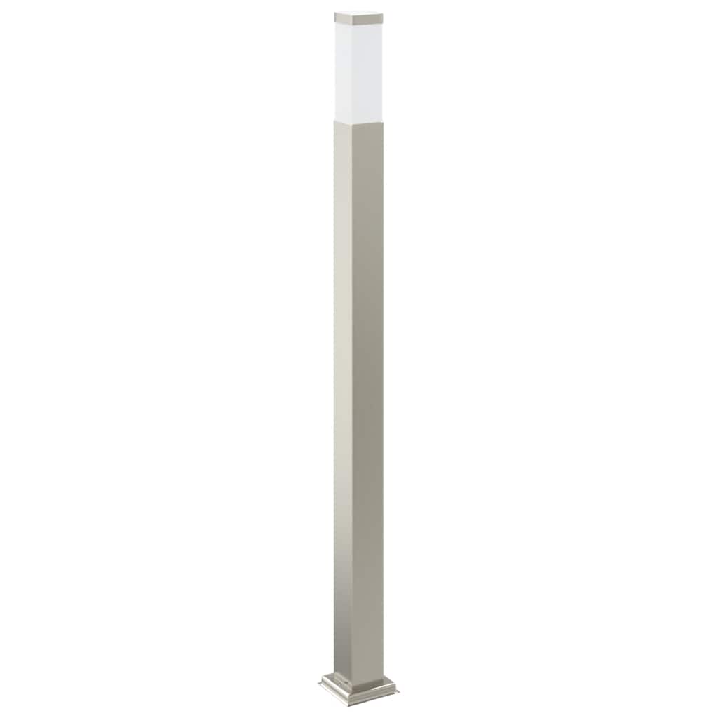 Lampada a paletto con sensore 110 cm Acciaio Inox IP44