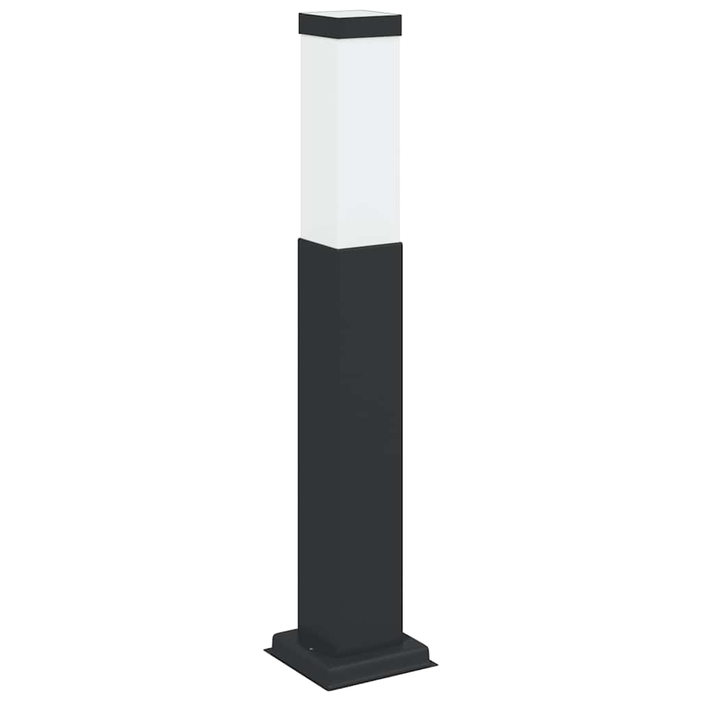 Lampada a paletto 50 cm Nera IP44