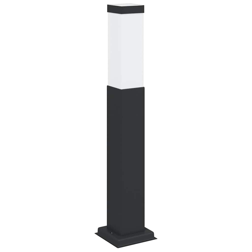 Lampada a paletto 50 cm Nera IP44