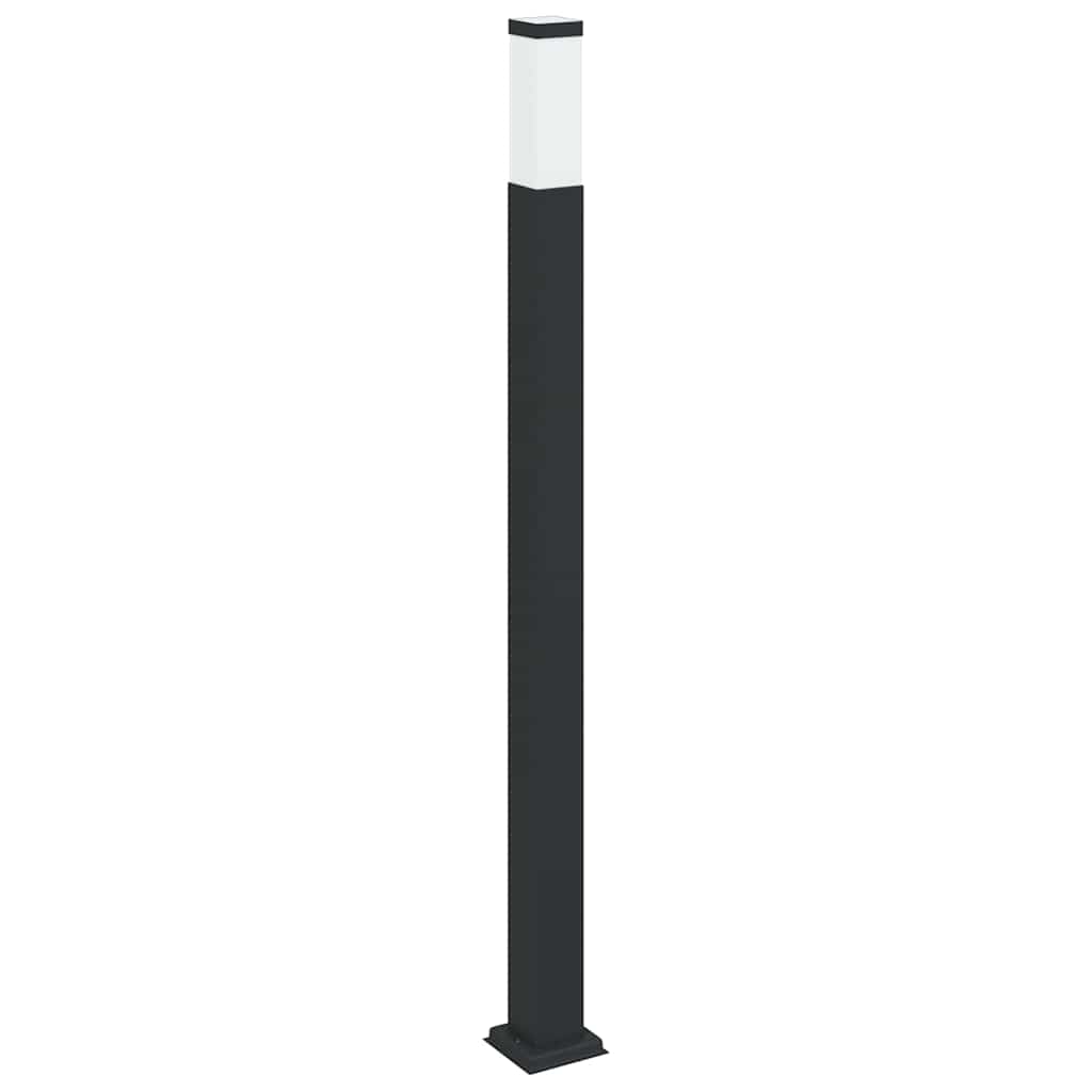 Lampada a paletto 110 cm Nera IP44