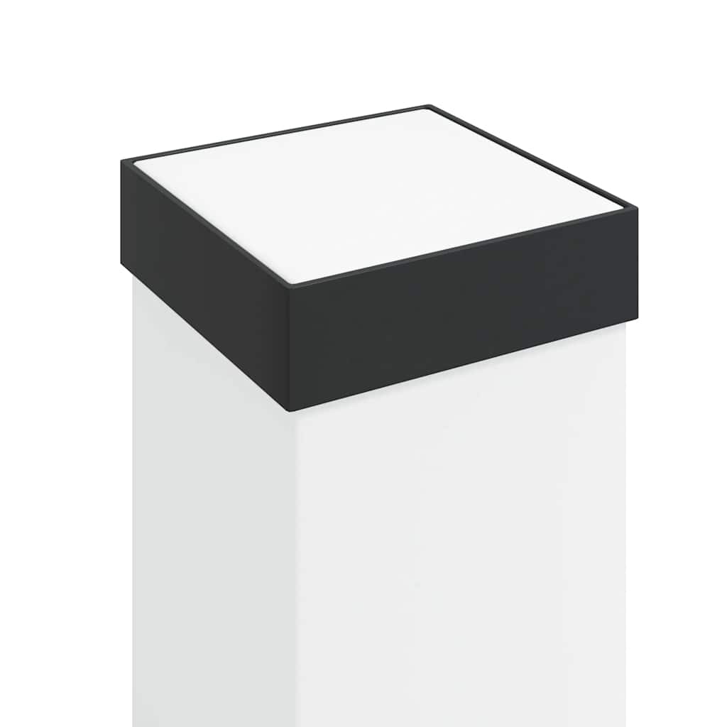 Lampioni a palo 3 pz 110 cm Nero IP44