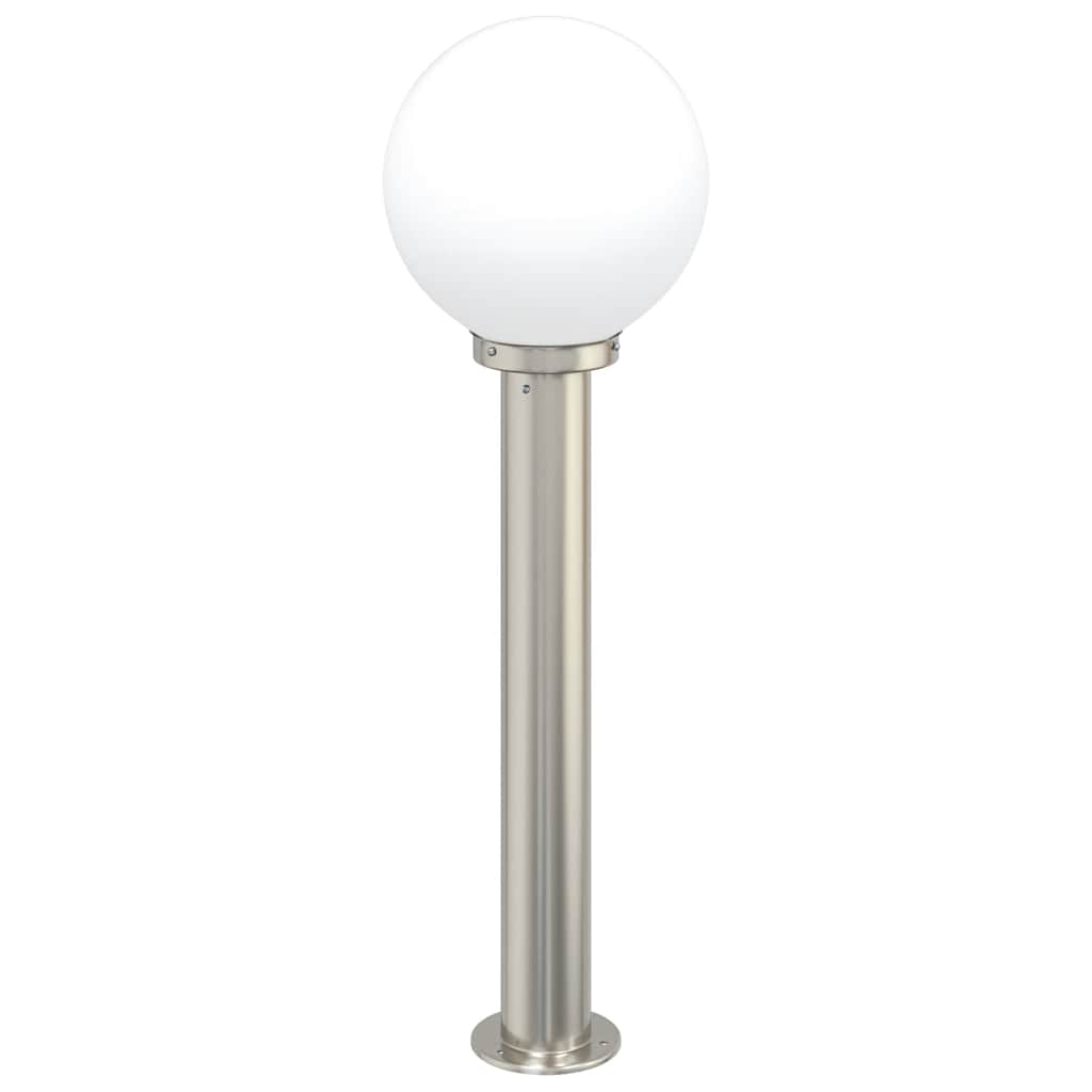 Lampada a paletto 80 cm in Acciaio Inox IP44