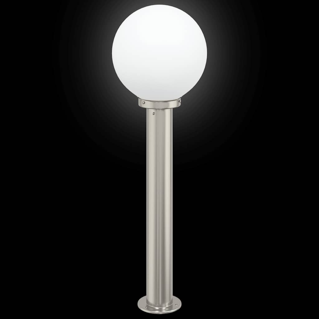 Lampada a paletto 80 cm in Acciaio Inox IP44