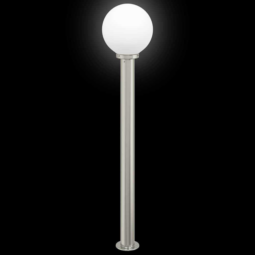 Lampada a paletto 120 cm in Acciaio Inox IP44
