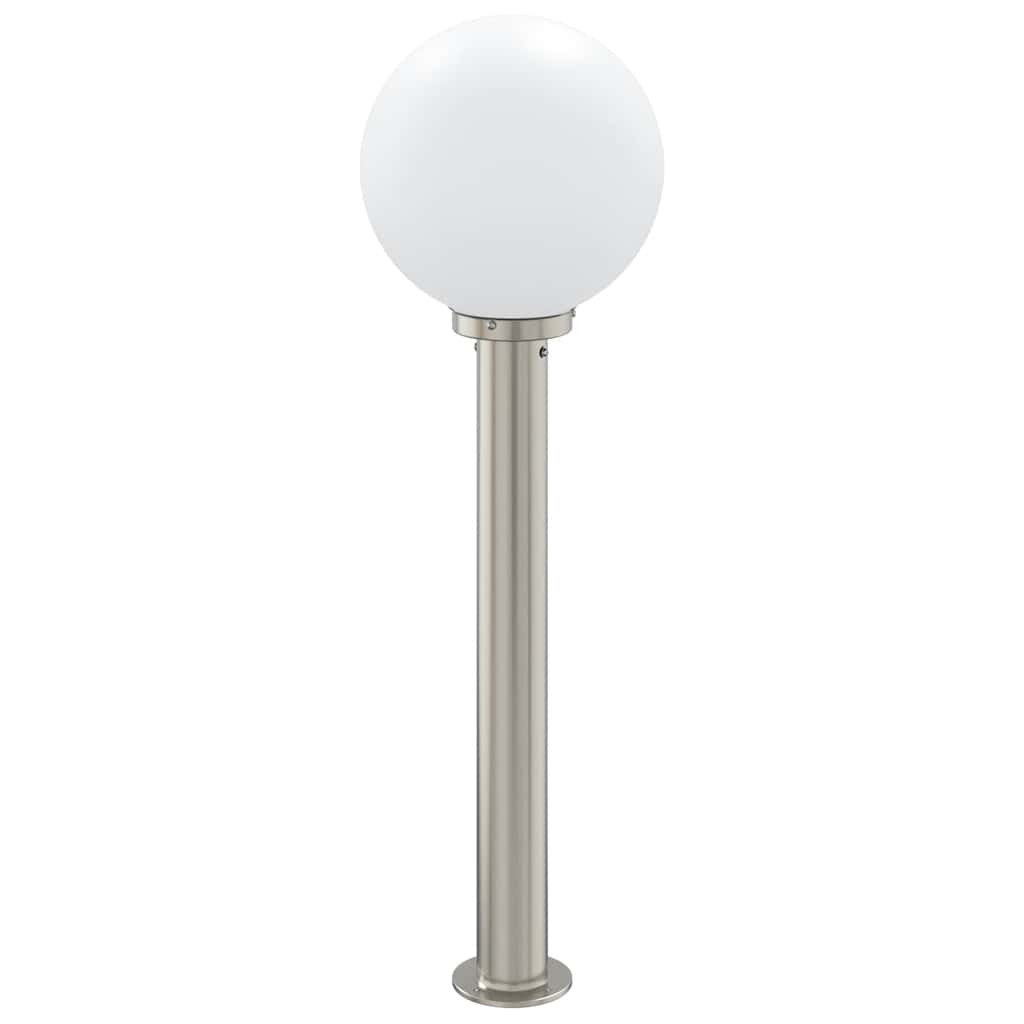 Lampada a paletto con sensore 80 cm Acciaio Inox IP44