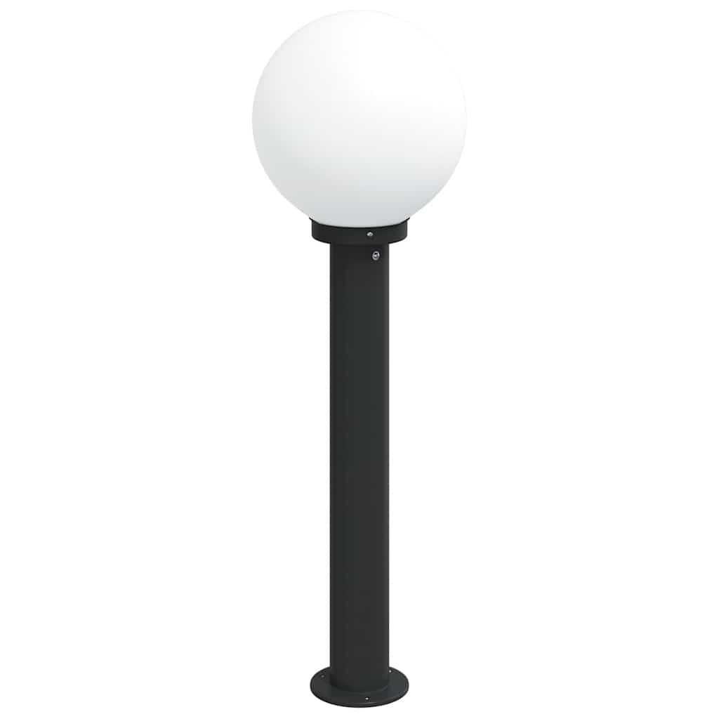 Lampada a paletto 80 cm Nera IP44