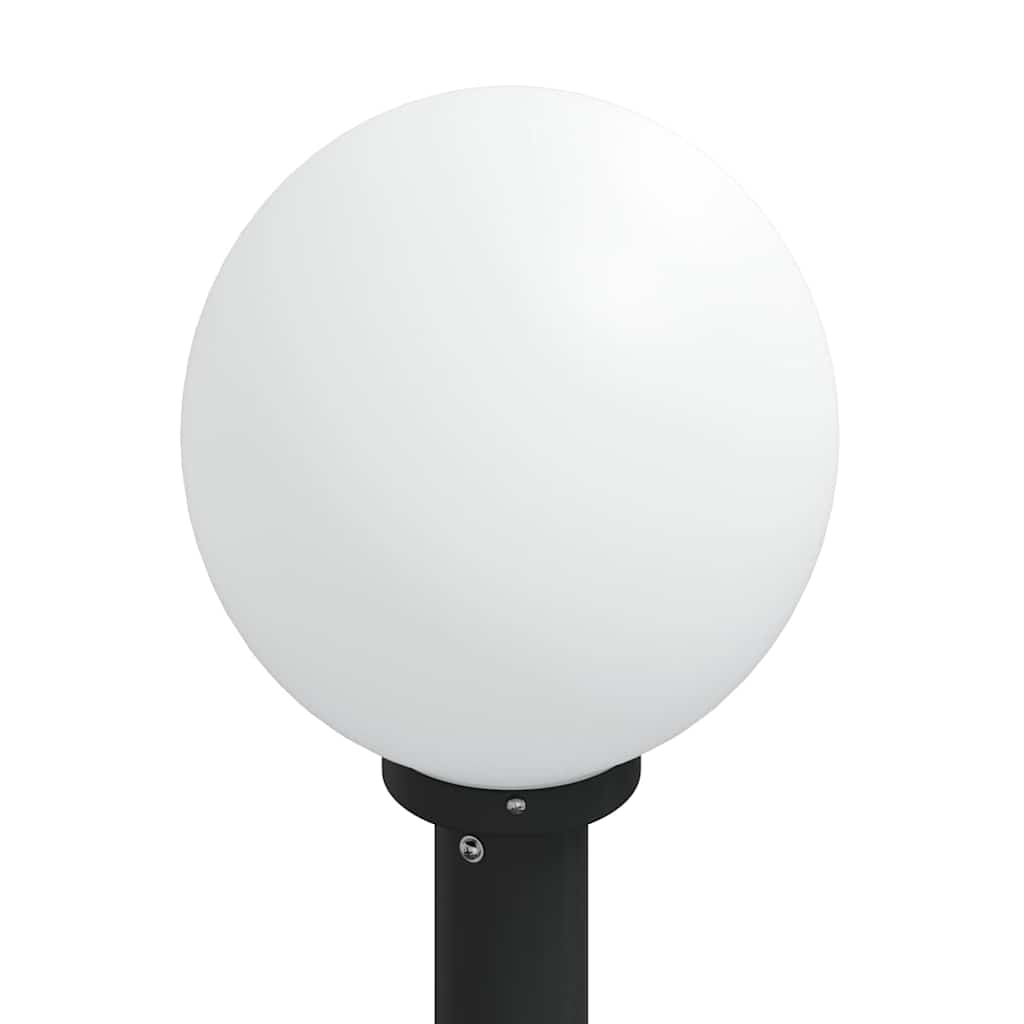 Lampioni a palo 3 pz 80 cm Nero IP44