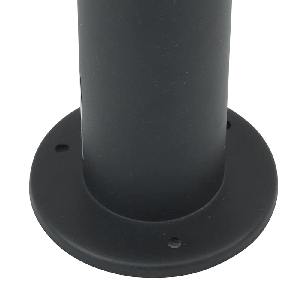 Lampioni a palo 3 pz 80 cm Nero IP44