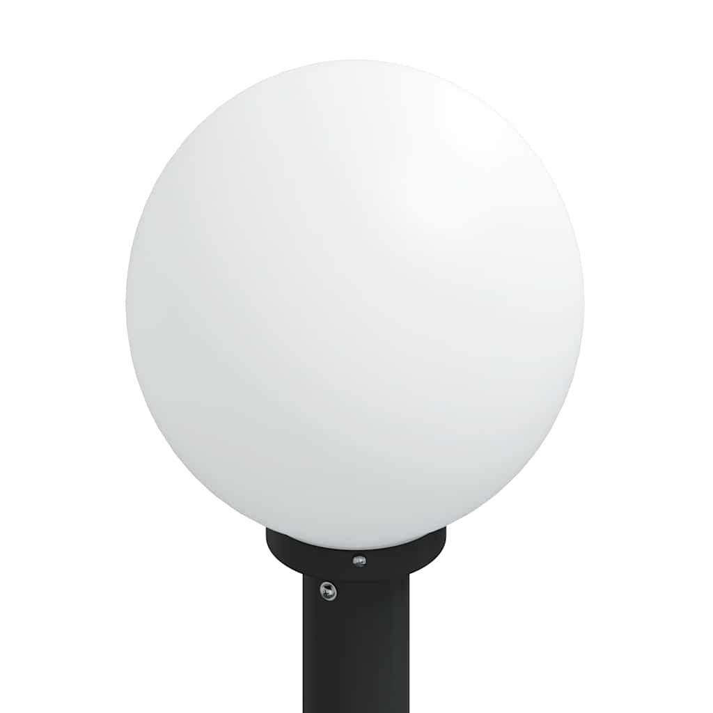 Lampada a paletto con sensore 80 cm Nera IP44