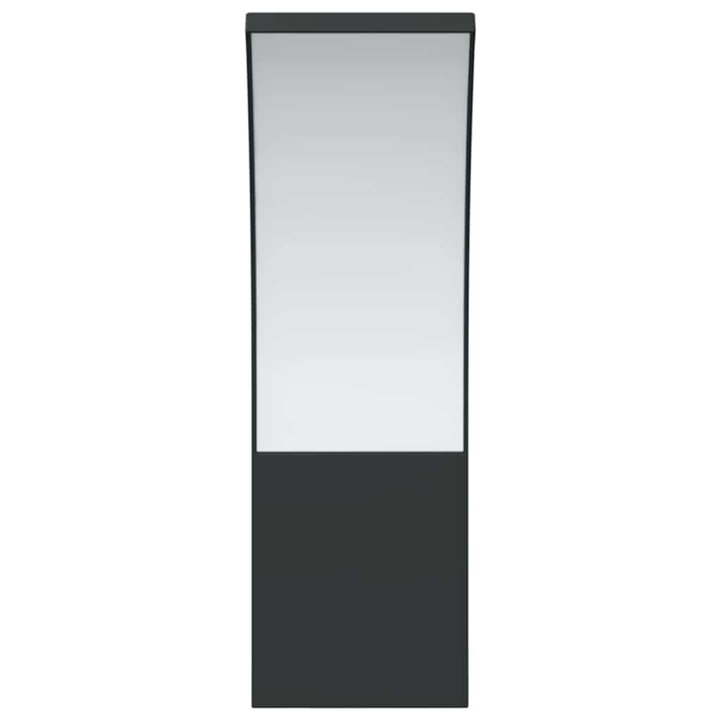 Applique per Esterni con LED 2 pz Nere Alluminio Pressofuso