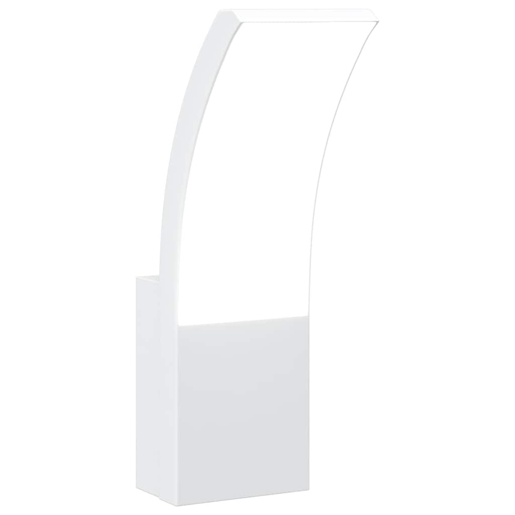 Applique per Esterni con LED Bianca in Alluminio Pressofuso