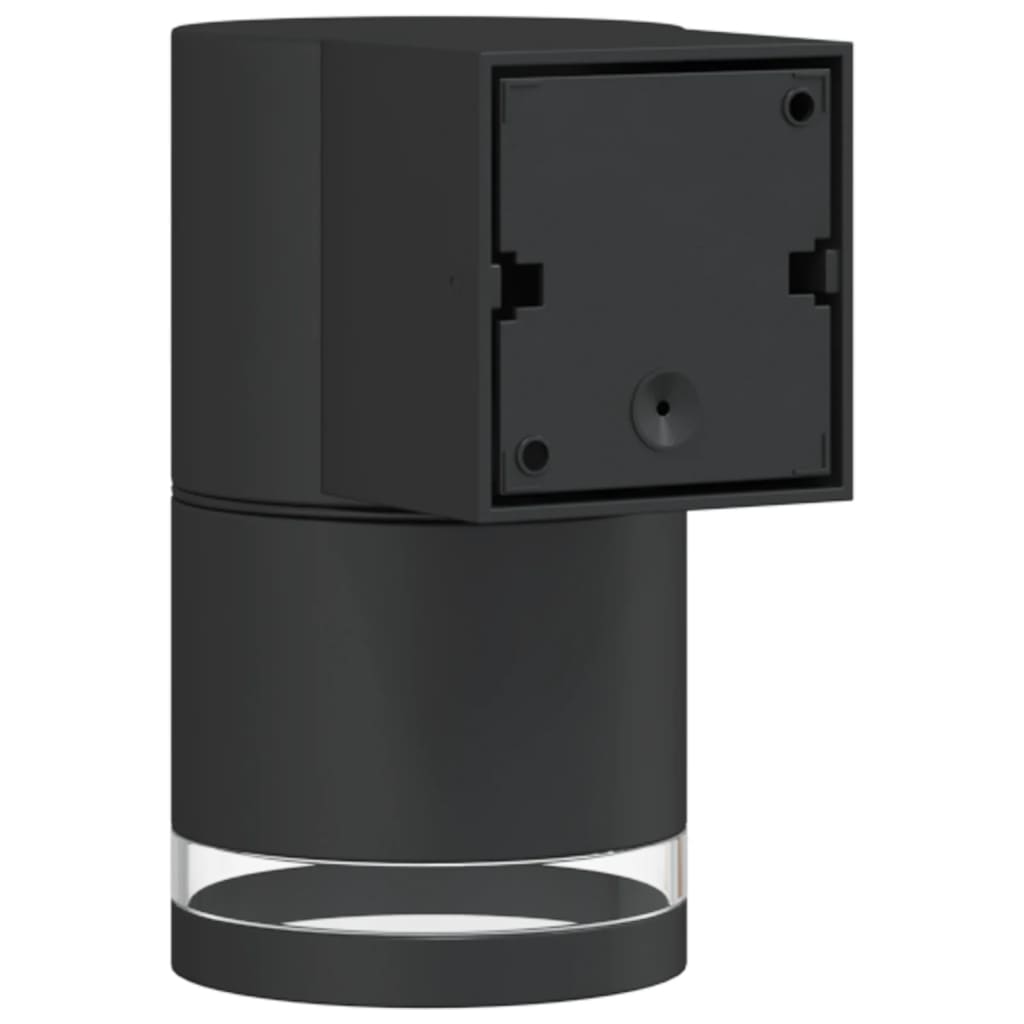 Applique per Esterni Nera in Alluminio Pressofuso
