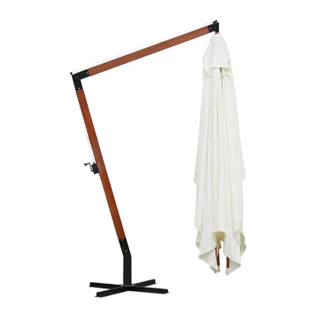 Ombrellone 300 x 400 cm Bianco