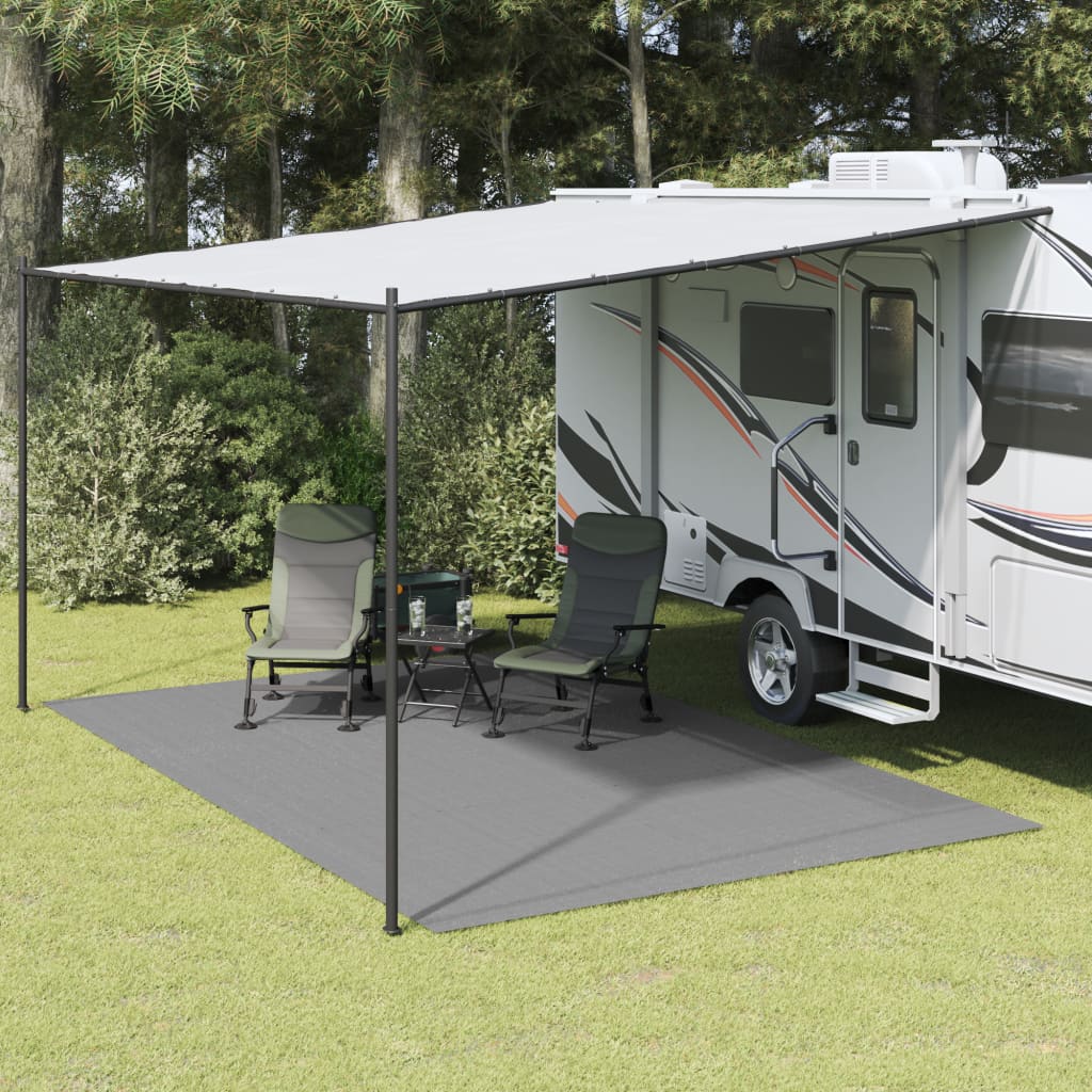 Tappeto da Tenda Antracite 5x3 m