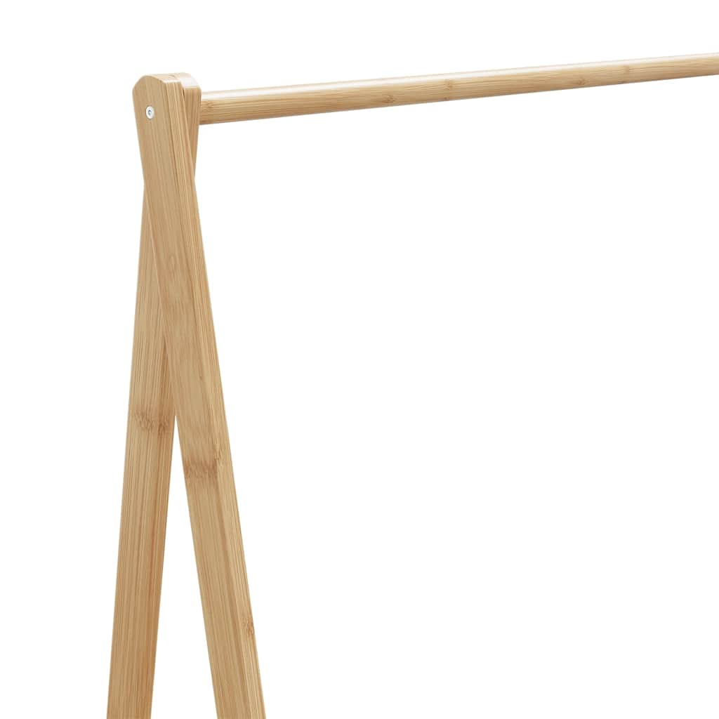 Appendiabiti con Ripiani 106x34x102 cm in Bambù