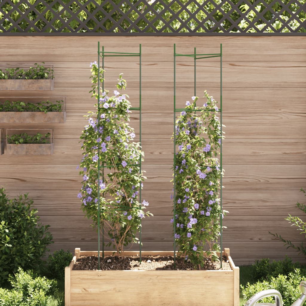 Sostegno per Pomodori 2pz 154 cm in Acciaio e PP