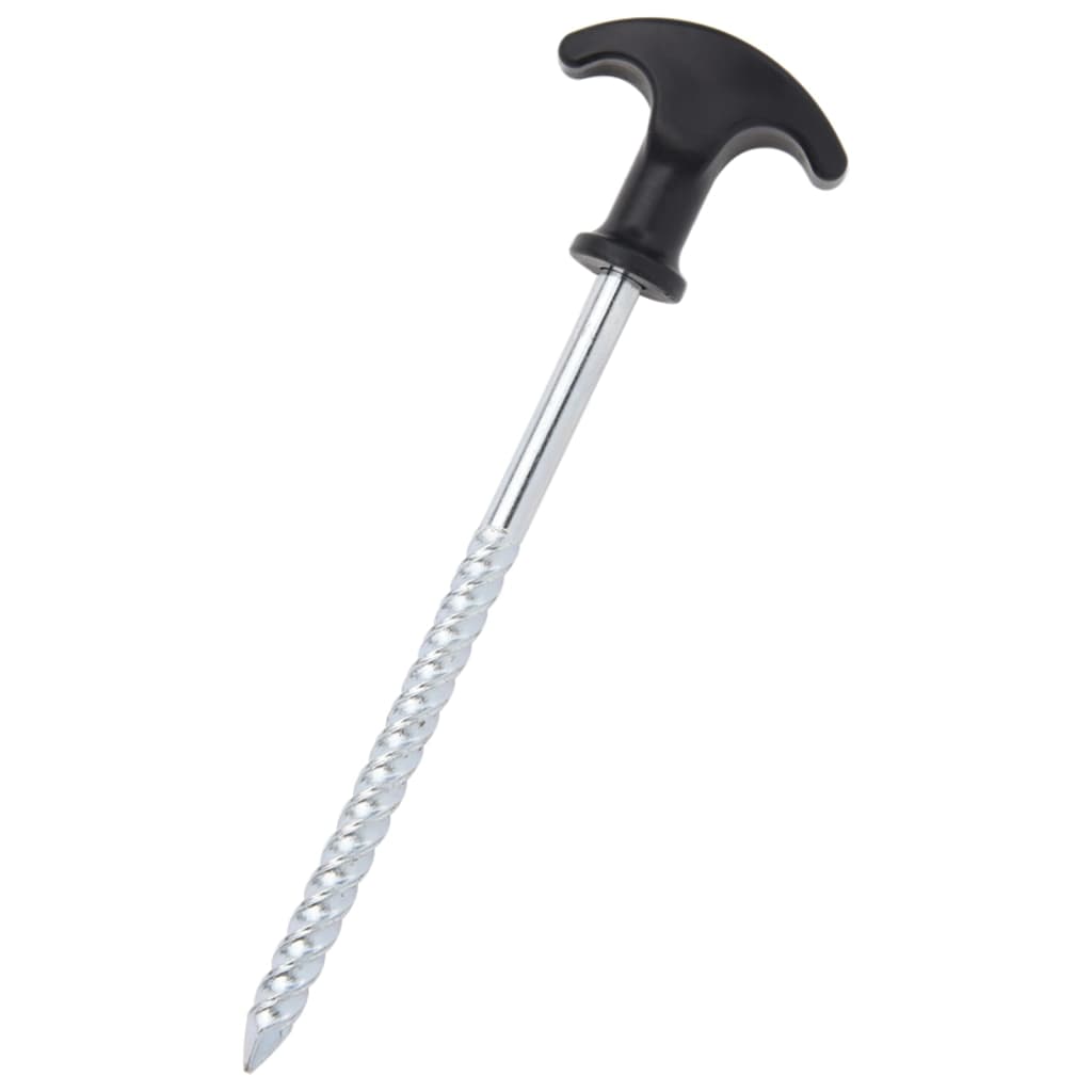 Picchetti per Tenda 12 pz 17 cm Ø7 mm in Acciaio Zincato